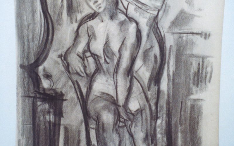 Dos mujeres frente al espejo - Pedro Mozos