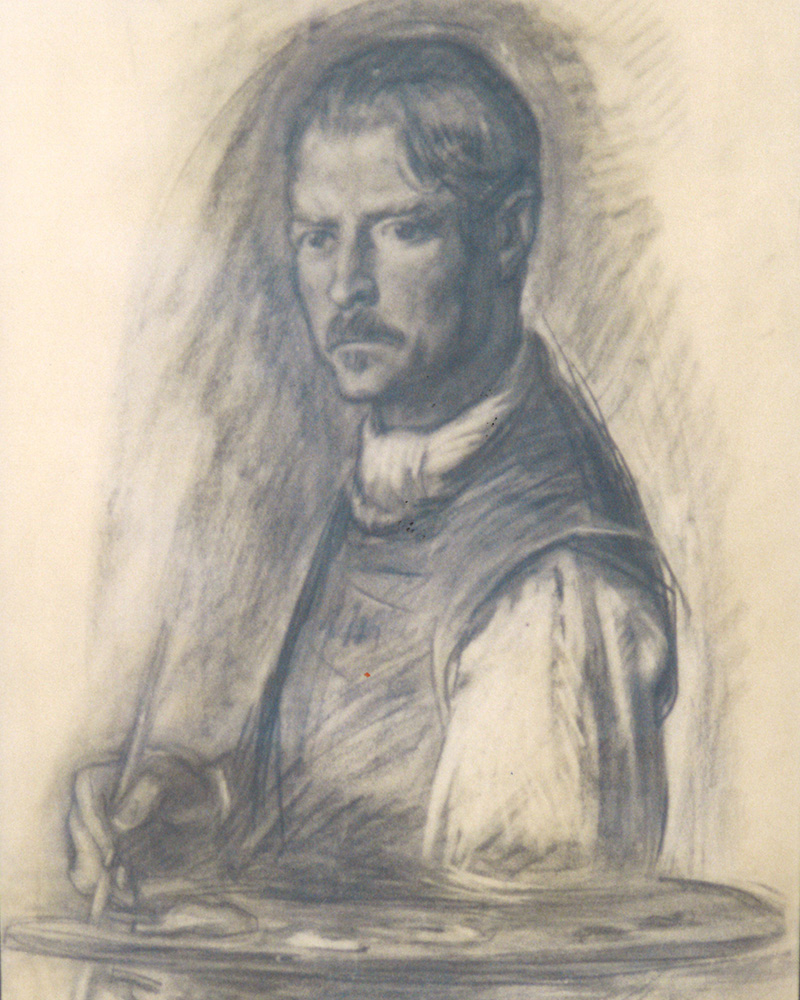 Retrato del pintor Tarraso - Pedro Mozos